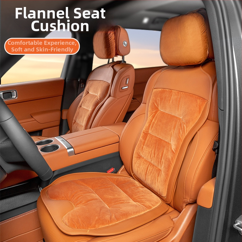 Sada vankúšov na sedadlo auta, flanelové zimné plyš, výplň bavlna, značka Wild Cow