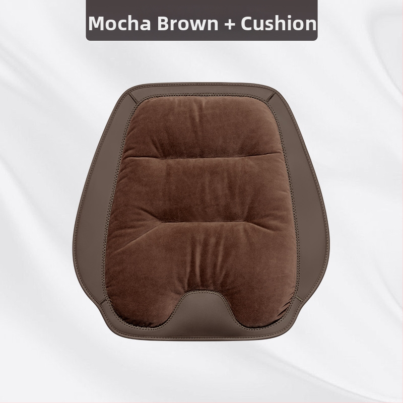 Sada vankúšov na sedadlo auta, flanelové zimné plyš, výplň bavlna, značka Wild Cow