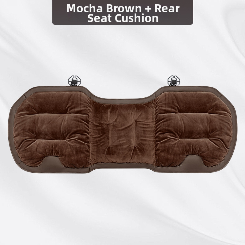 Sada vankúšov na sedadlo auta, flanelové zimné plyš, výplň bavlna, značka Wild Cow