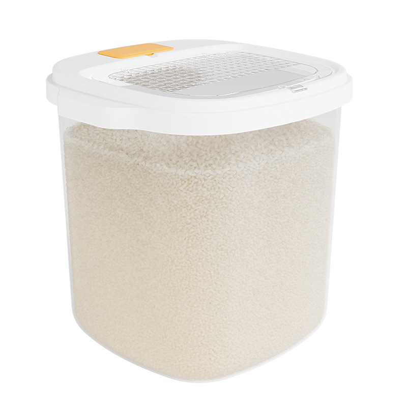 Κουτί αποθήκευσης ρυζιού με σφράγιση, προστασία από υγρασία και παράσιτα, κατασκευασμένο από PP πλαστικό