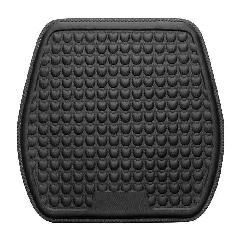 Gel jastuk za sjedenje za ured i automobil, prozračan, gumirana površina, punjenje od baršunaste pamuke, ljetni hlađajući dizajn s ćelijastom strukturom