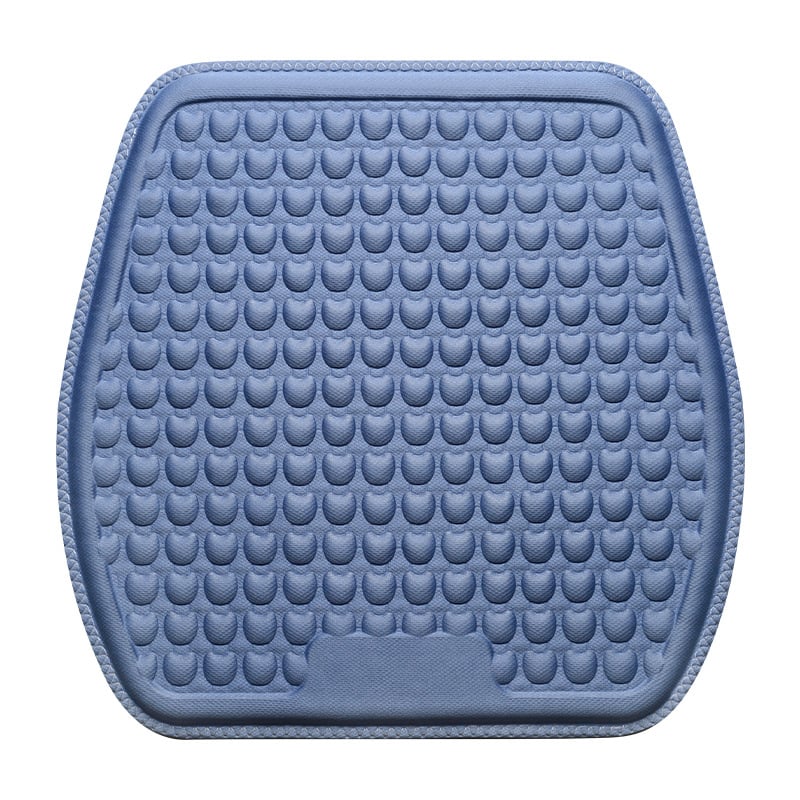 Gel jastuk za sjedenje za ured i automobil, prozračan, gumirana površina, punjenje od baršunaste pamuke, ljetni hlađajući dizajn s ćelijastom strukturom