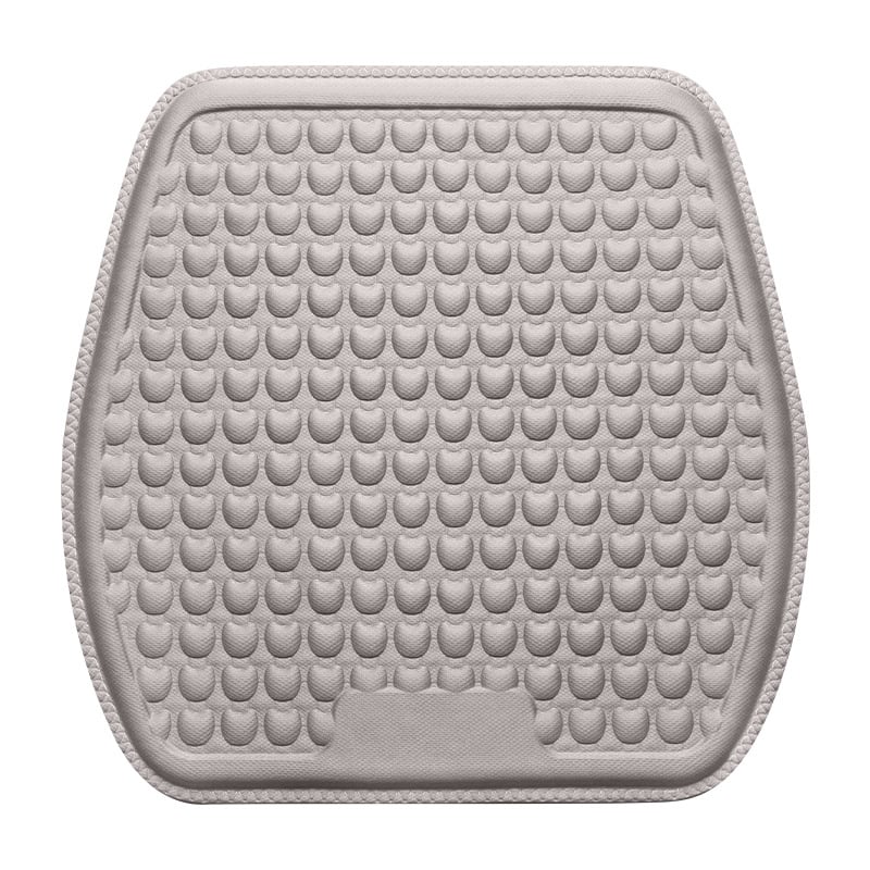 Gel jastuk za sjedenje za ured i automobil, prozračan, gumirana površina, punjenje od baršunaste pamuke, ljetni hlađajući dizajn s ćelijastom strukturom