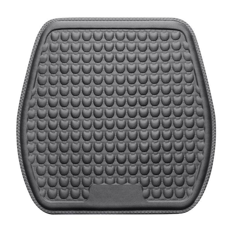 Gel jastuk za sjedenje za ured i automobil, prozračan, gumirana površina, punjenje od baršunaste pamuke, ljetni hlađajući dizajn s ćelijastom strukturom