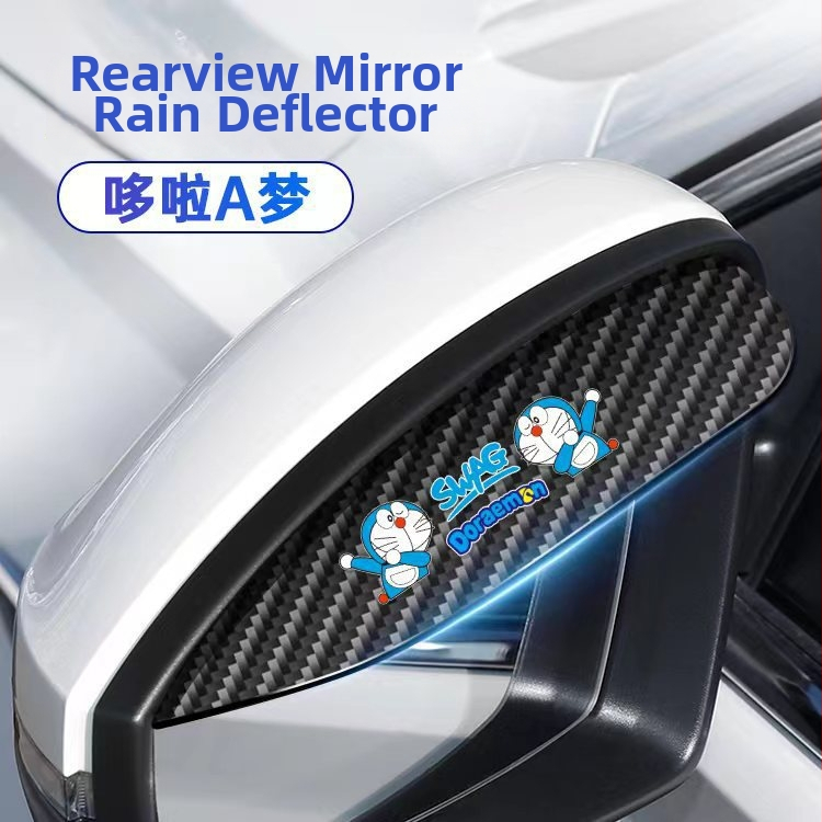 Zaštita od kiše za retrovizor, karbonsko vlakno, Ride Sharp, bez prilagodbe