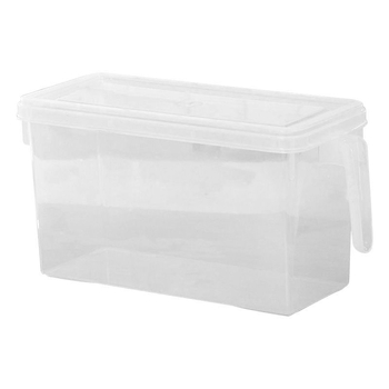 Kutije za pohranu u hladnjaku, trodjelni set, prozirni PP, zatvaraju se, čuva svježinu, prenosne