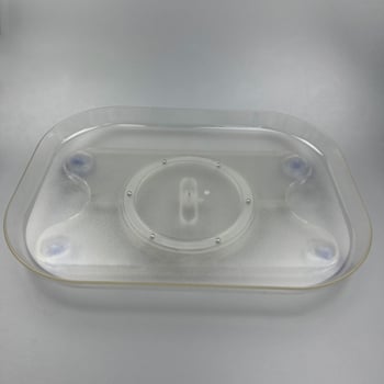 Okretni organizator za skladištenje, 360° baza, pravokutna plastična kutija