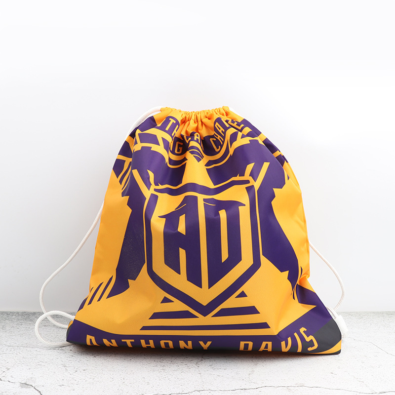 Баскетболна раница с връзки за тренировки – водоустойчив имитиран плат, без лого, подходяща за баскетбол, аксесоар за фенове на баскетбола