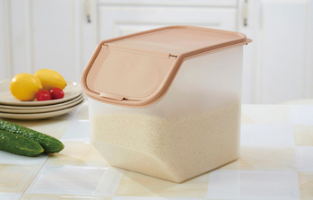 Δοχείο αποθήκευσης δημητριακών, με δυνατότητα στοίβαξης, υλικό PP, ακανόνιστου σχήματος