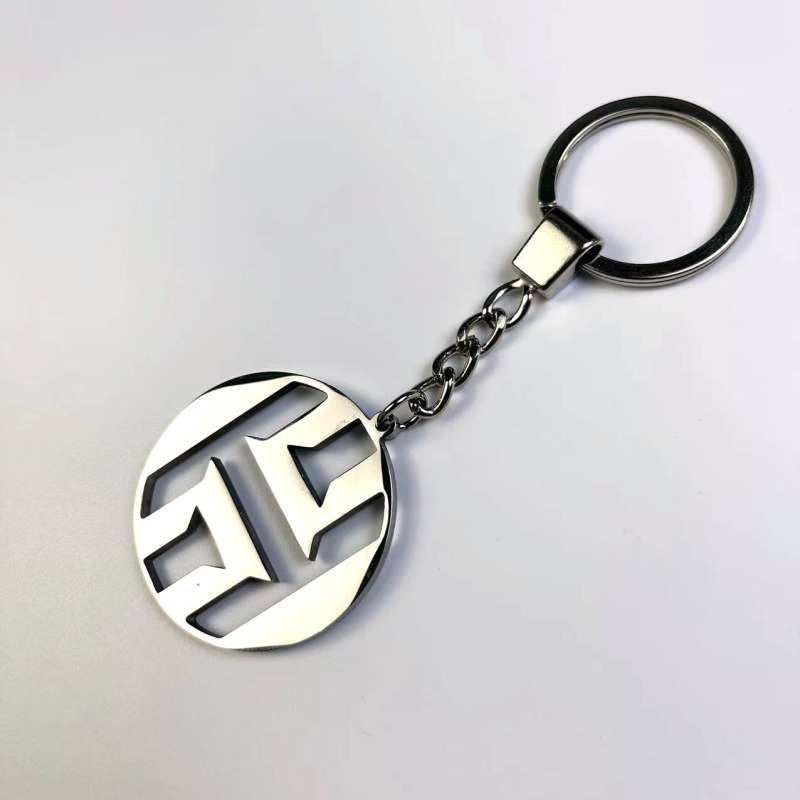 Ключодържател от титанова стомана – баскетболна висулка с лого OK; фен артикули; материал: титанова стомана; лого: OK; спорт: баскетбол