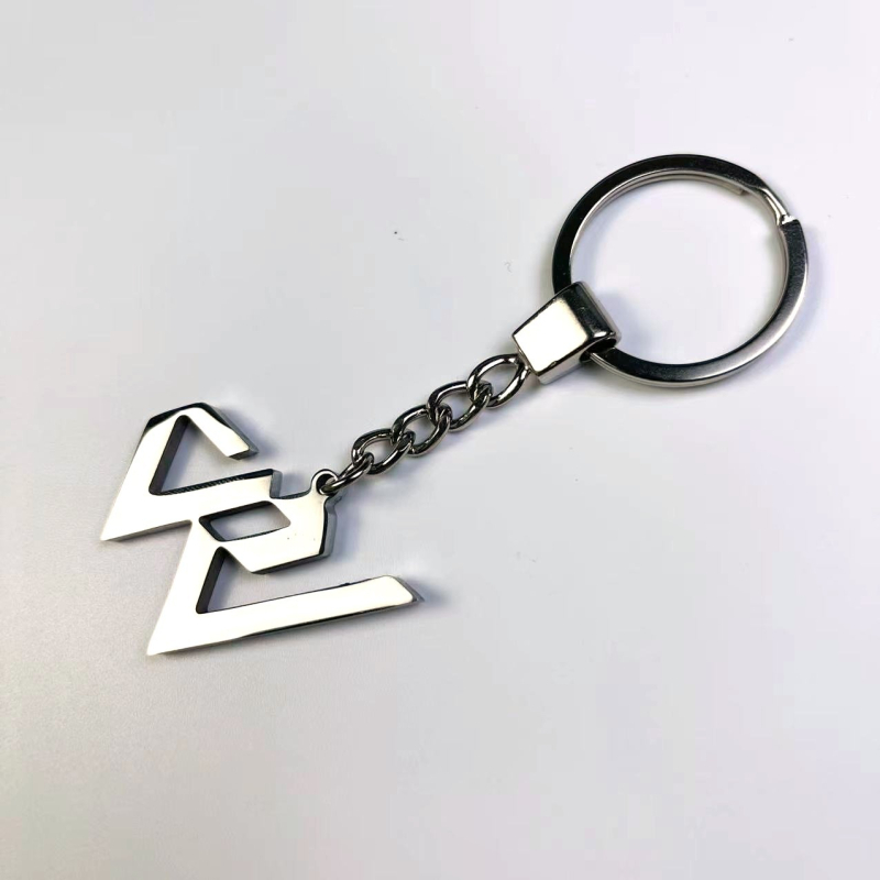 Ключодържател от титанова стомана – баскетболна висулка с лого OK; фен артикули; материал: титанова стомана; лого: OK; спорт: баскетбол