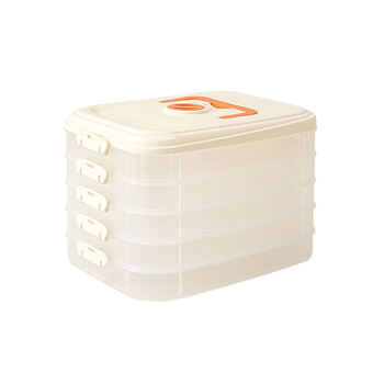 Plasztikus gombóc tároló doboz, egyszerű kivitel, márka nélküli