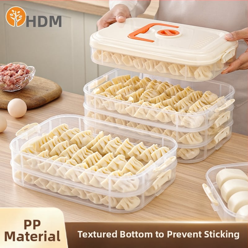 Plasztikus gombóc tároló doboz, egyszerű kivitel, márka nélküli