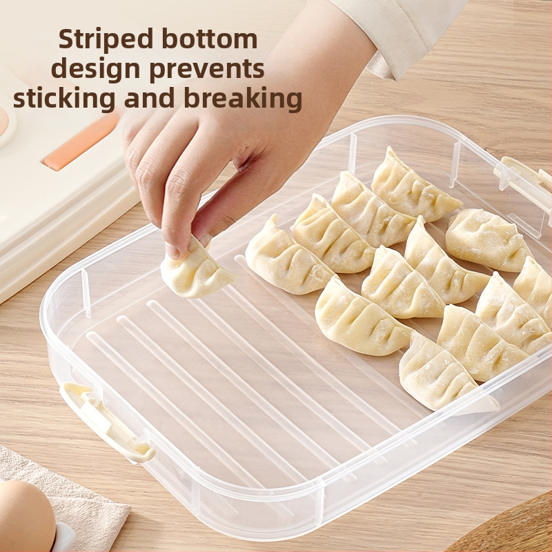 Plasztikus gombóc tároló doboz, egyszerű kivitel, márka nélküli