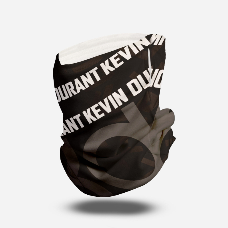 Флийсова маска за баскетболни фенове, подплатена с De Velvet; без лого; подходяща за каране на велосипед, походи и снежни спортове