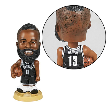 Бобълхед фигура за фенове на баскетбола – смола, персонализиране по заявка; сцени на движение; спорт: баскетбол