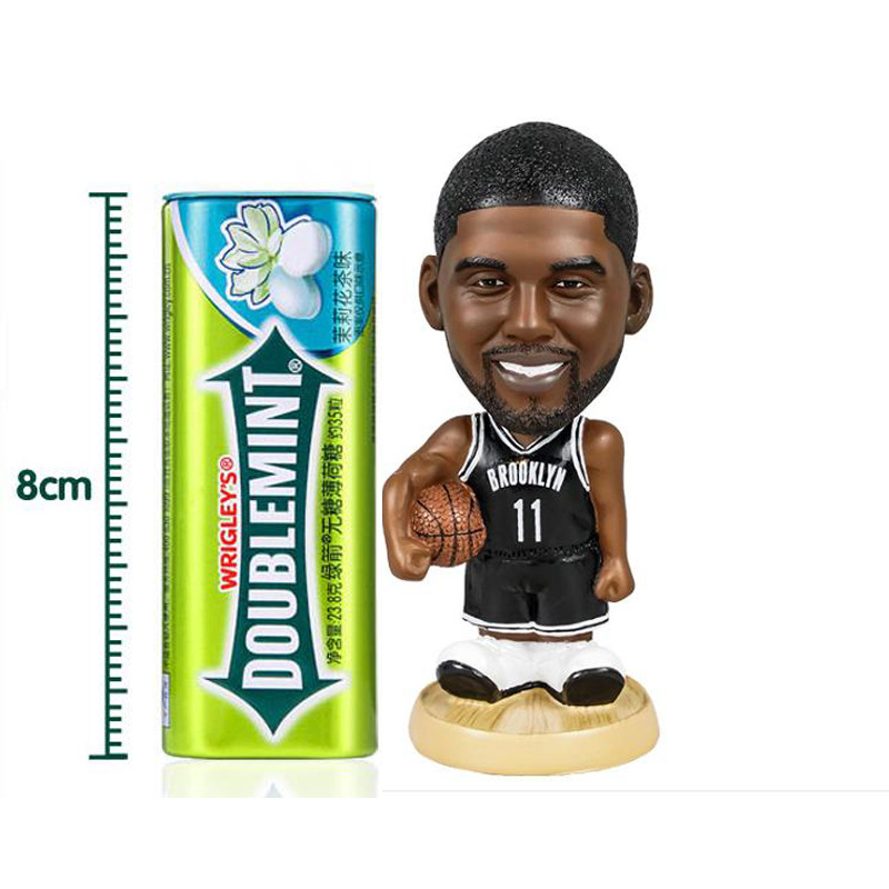 Бобълхед фигура за фенове на баскетбола – смола, персонализиране по заявка; сцени на движение; спорт: баскетбол