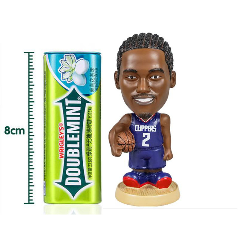 Бобълхед фигура за фенове на баскетбола – смола, персонализиране по заявка; сцени на движение; спорт: баскетбол
