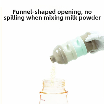 Trojposchodová krabička na mlieko pre dojčatá, prenášateľná, uzavretá proti vlhkosti, s oddelenými priečinkami pre novorodencov