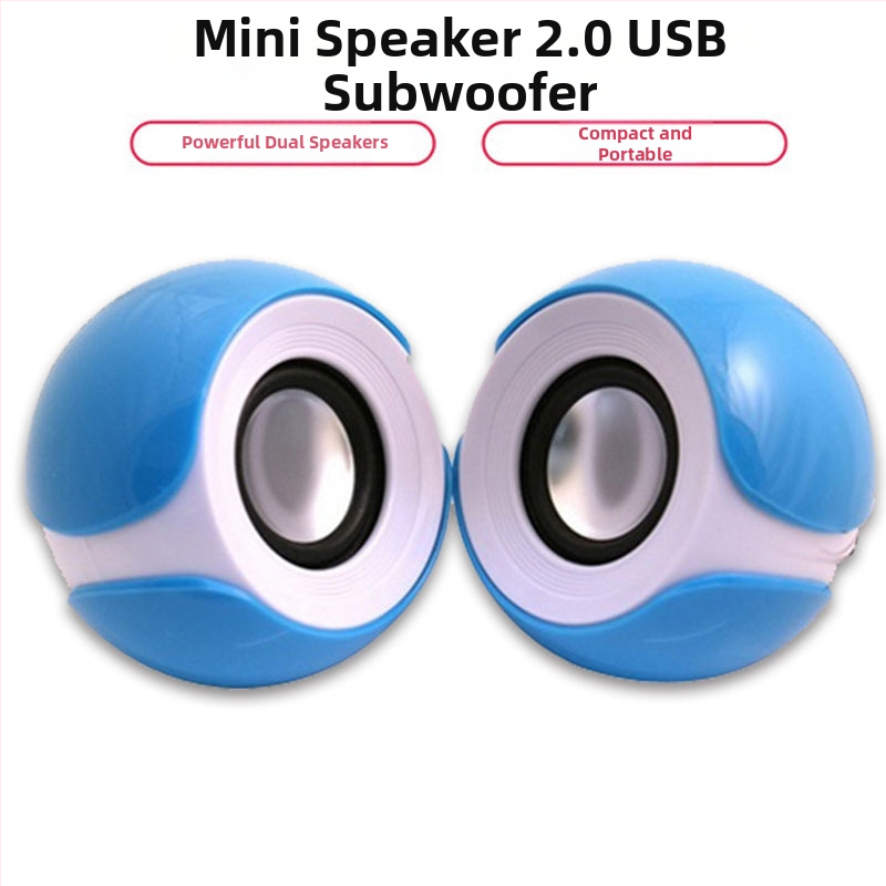 Lefei'er V-07 Drevený reproduktor – USB napájajúci mini stolný reproduktor so 2 reproduktormi, 3,5 mm vstup, 40 Hz-20 kHz, 3 W