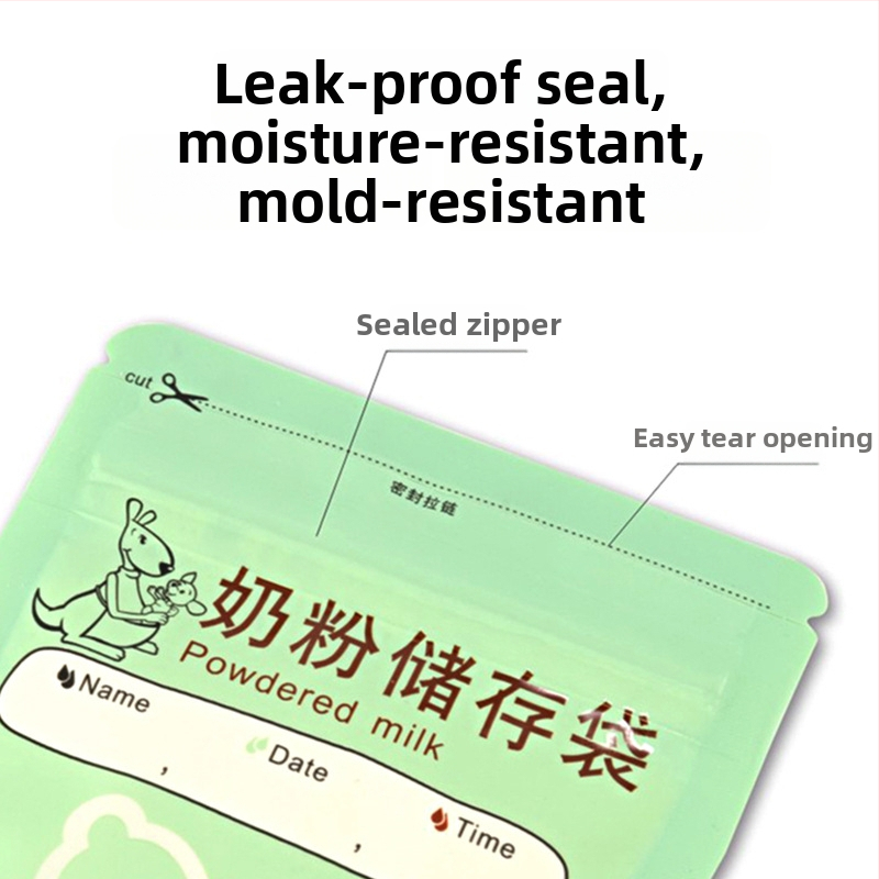 Safety vrecká na uskladnenie mlieka v prášku, jednorazové, prenosné pre materské mlieko a dojčenskú výživu, 32 vreciek v krabičke, vhodné od narodenia do 3 rokov