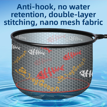 Ultra ľahká hlava siete na rybolov pre veľké ryby s proti hákom