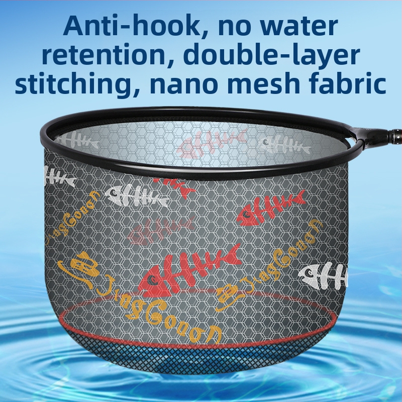 Ultra ľahká hlava siete na rybolov pre veľké ryby s proti hákom