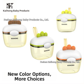 PPSU kutija za mlijeko za bebe, prijenosna s dvostrukim odjeljcima, zatvorena i otporna na vlagu, pogodna od rođenja do 3 godine