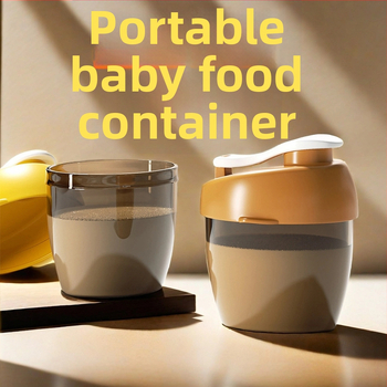 Box na skladovanie mliečneho prášku, prenosný kontajner na kŕmenie, bez značky, vhodný pre novorodencov až 3-ročných (Štýl boxu: Iný; Značka: Žiadna; Vek: 0–3 rokov)