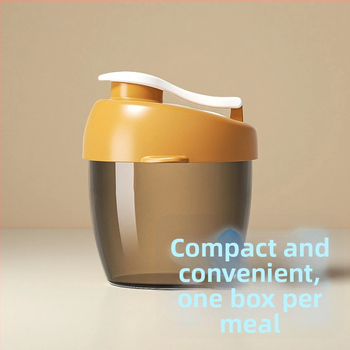 Box na skladovanie mliečneho prášku, prenosný kontajner na kŕmenie, bez značky, vhodný pre novorodencov až 3-ročných (Štýl boxu: Iný; Značka: Žiadna; Vek: 0–3 rokov)