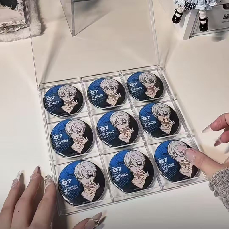 Stolna kutija za pohranu - PVC plast, kapacitet 1L, otporna na prašinu, karirani uzorak, moderan minimalistički stil