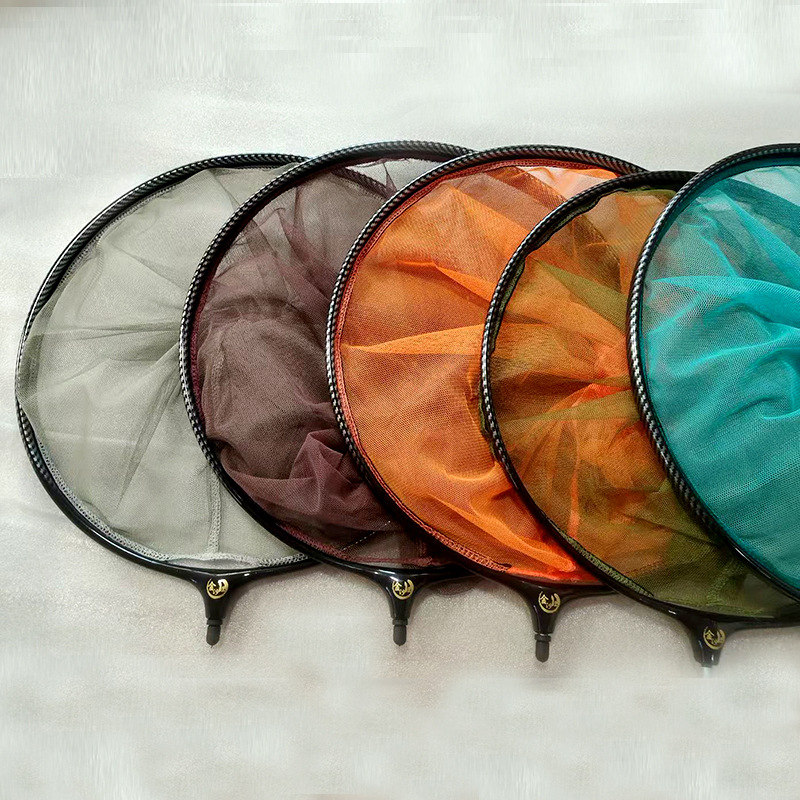 Cap de plasă pentru pescuit din fibră de carbon – uscare rapidă, ultra-ușoară, anti-încurcare, cu plasă înlocuibilă