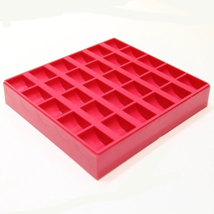 Stolna kutija za novčiće, polipropilenska konstrukcija, model 001, suvremen stil minimalističkog dizajna, ploča za brojanje novčića