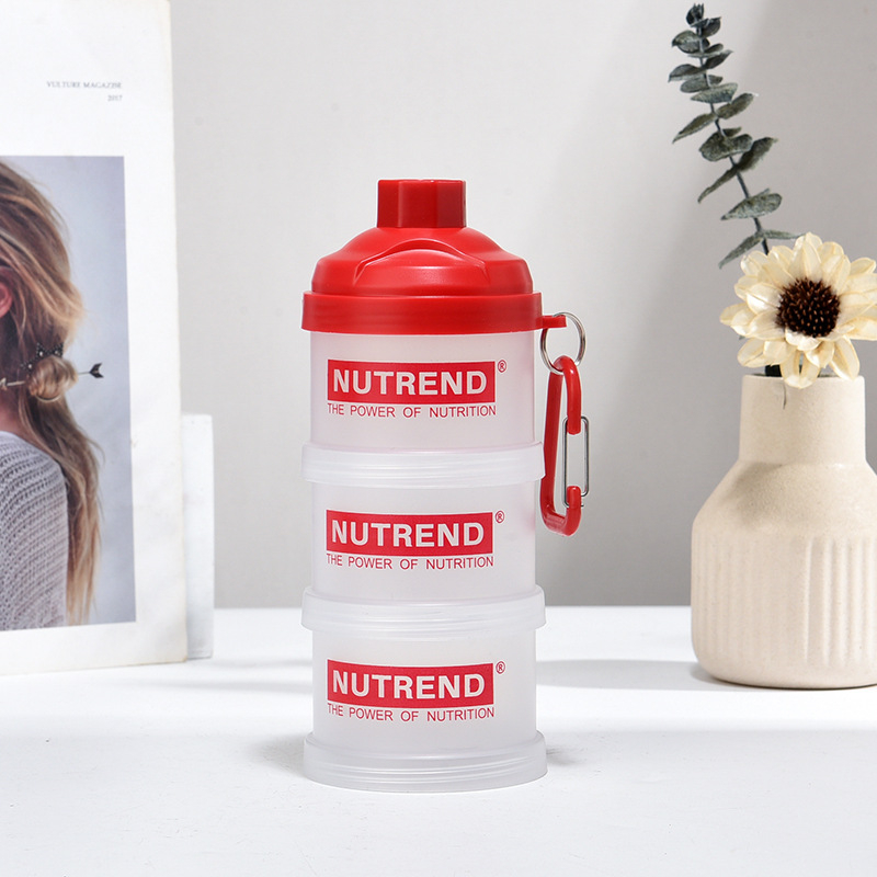 Δοχείο πρωτεινικής σκόνης — Υλικό PP, αεροστεγές και ανθεκτικό στις διαρροές, μονοστρωματικός σχεδιασμός, δυνατότητα εκτύπωσης λογοτύπου