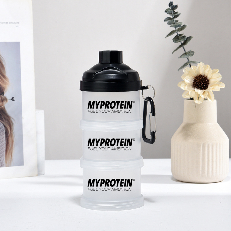 Δοχείο πρωτεινικής σκόνης — Υλικό PP, αεροστεγές και ανθεκτικό στις διαρροές, μονοστρωματικός σχεδιασμός, δυνατότητα εκτύπωσης λογοτύπου