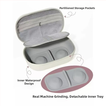 Θήκη EVA για αποθήκευση αντλίας θηλασμού, σκληρός εξωτερικός περίβλημα, μοντέλο 35919, κατασκευή με θερμοπίεση και ραφή, υλικό EVA, φορτίο έως 5 kg