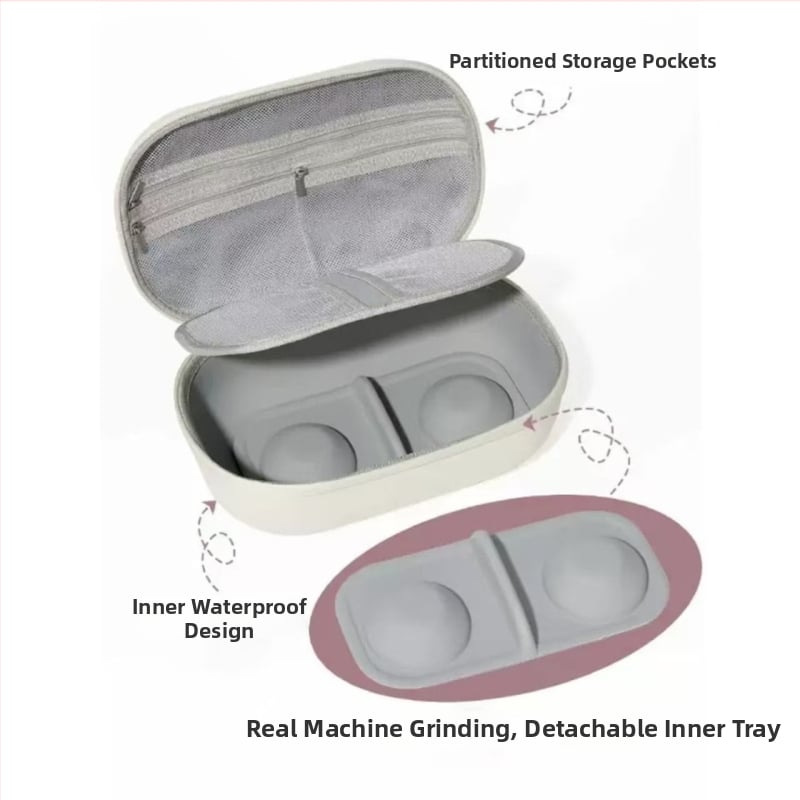 Θήκη EVA για αποθήκευση αντλίας θηλασμού, σκληρός εξωτερικός περίβλημα, μοντέλο 35919, κατασκευή με θερμοπίεση και ραφή, υλικό EVA, φορτίο έως 5 kg