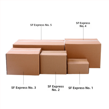 Päťvrstvové štvorcové kartónové puzdro, vlnitý kartón, 7 mm hrúbka, 230 GSM, pre všeobecné elektronické obchodovanie