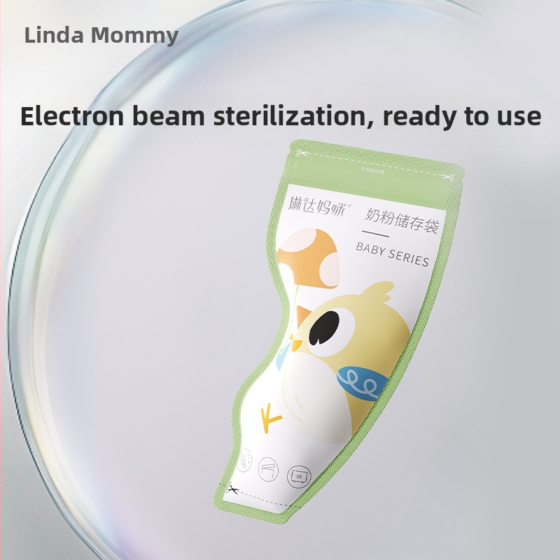 Linda Mommy vrecká na uskladnenie materského mlieka, PET, kapacita 50 g, sada 30 kusov, jednorázové