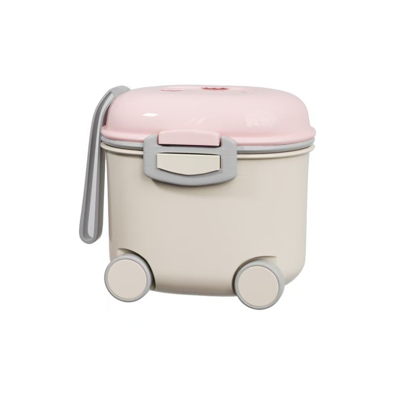 Кутия за съхранение на бебешко мляко на прах, устойчива на протичане и преносима, за възраст 0–1 години.