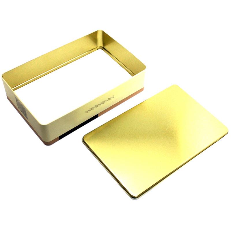 Συσκευασία σκόνης γάλακτος σε μεταλλικό κουτί, σφραγισμένη, offset εκτύπωση, τετράγωνο σχήμα, μοντέλο Mc304-65, προσαρμόσιμη