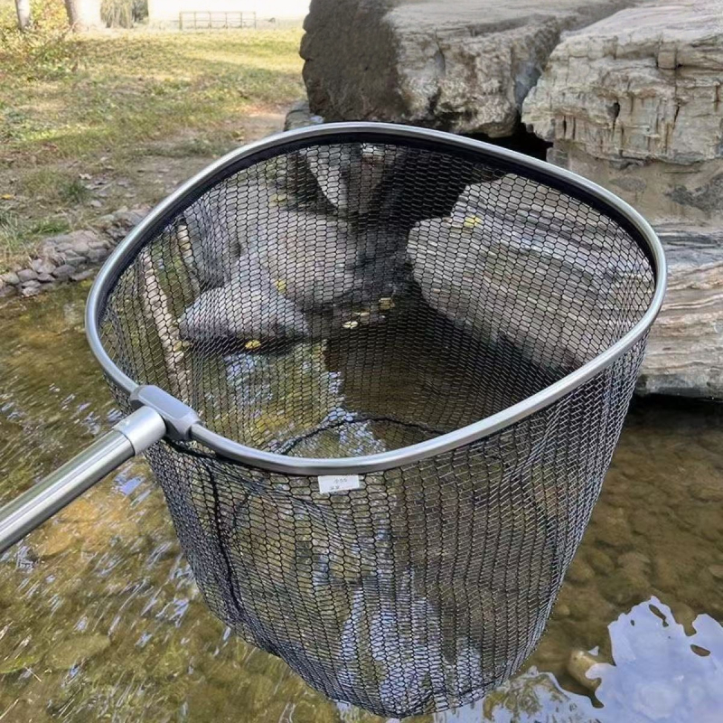 Комплект риболовни мрежи за улов на големи риби — антизасичане, удебелена глава на мрежата, ултра лека мрежа; мрежов материал: Nano-залепена мрежа