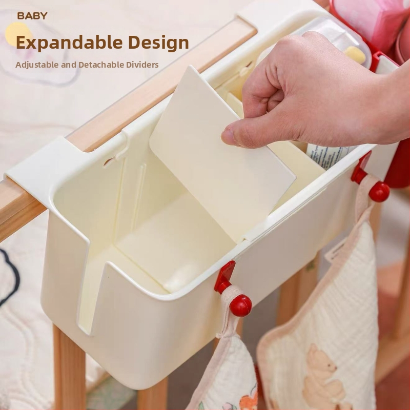 Vješena košara za pohranu u krevetić, model Telescopic XL, plastični materijal, podrijetlo Taizhou, 10 komada