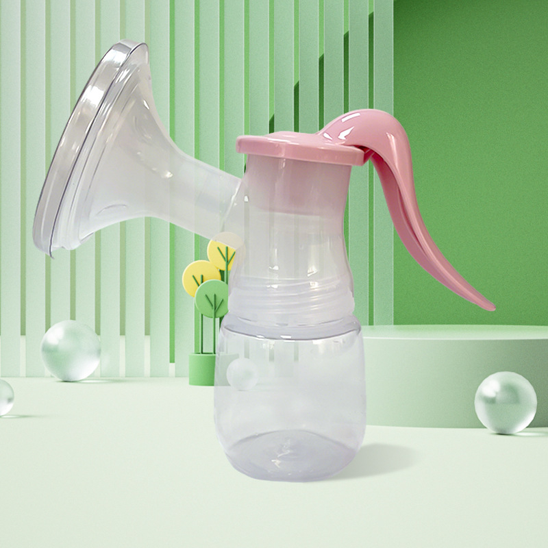 Ručna prijenosna pumpa za dojenje s spremnikom za skladištenje i bradavicom, PP materijal