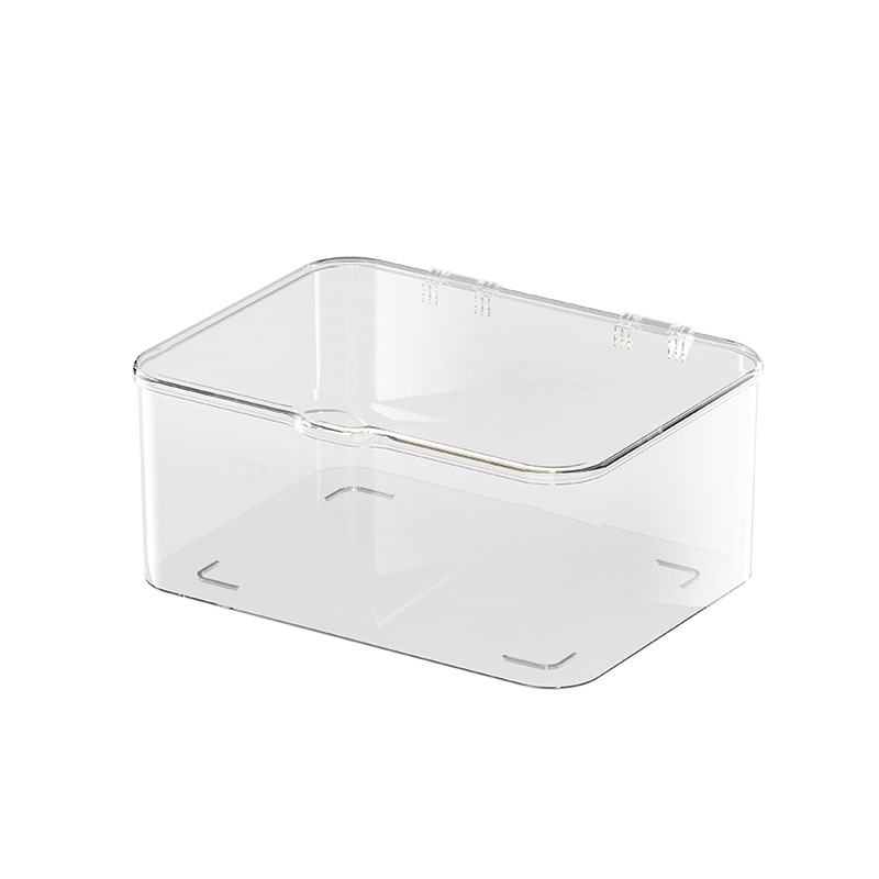 Кутия за съхранение на козметика за маски, пластмасова кутия, минималистичен стил, печат на лого наличен, стартира през 2025 г.