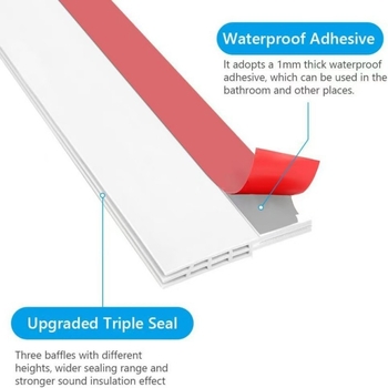 Brtva za prag vrata, model B10, visoka temperatura, otpornost na habanje, otpornost na koroziju, brtvi, štiti od prašine, vode i vjetra