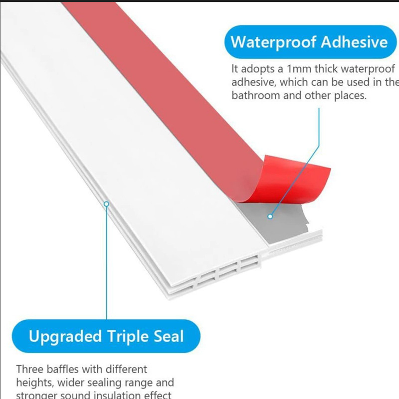 Brtva za prag vrata, model B10, visoka temperatura, otpornost na habanje, otpornost na koroziju, brtvi, štiti od prašine, vode i vjetra