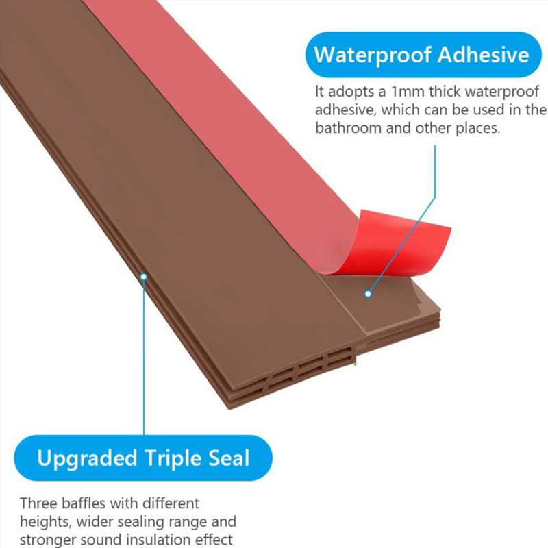 Brtva za prag vrata, model B10, visoka temperatura, otpornost na habanje, otpornost na koroziju, brtvi, štiti od prašine, vode i vjetra