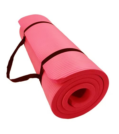 Joga podložak od ekološki prihvatljivog NBR-a, protuklizna površina, debljina 10/15/20 mm, veličina 183×61 cm