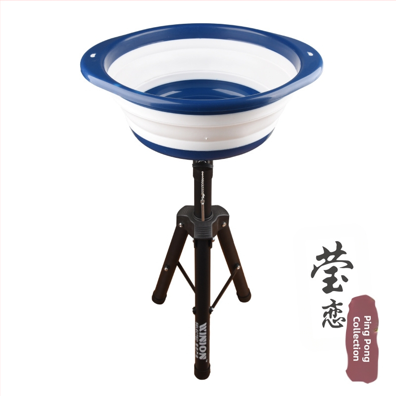 Prenosný zberač loptičiek pre stolný tenis so tréningovým stojanom a sieťou na loptičky — Model F97S69S85685HJ